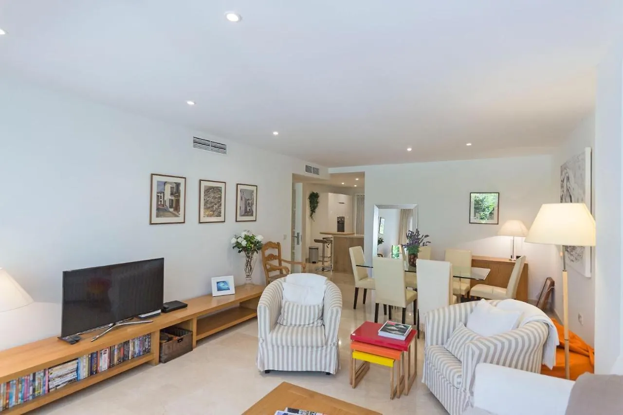 Apartment Las Canas Beach, Ground Floor First Line Beach, Marbella Golden Mile
